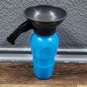 Highwave Auto Dog Mug Water Bottle Blue Gray Car Travel